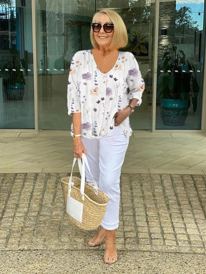 Edita - Haut Floral Aéré