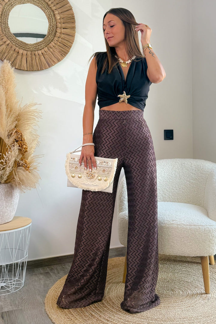 Pantalon Estephany Choco
