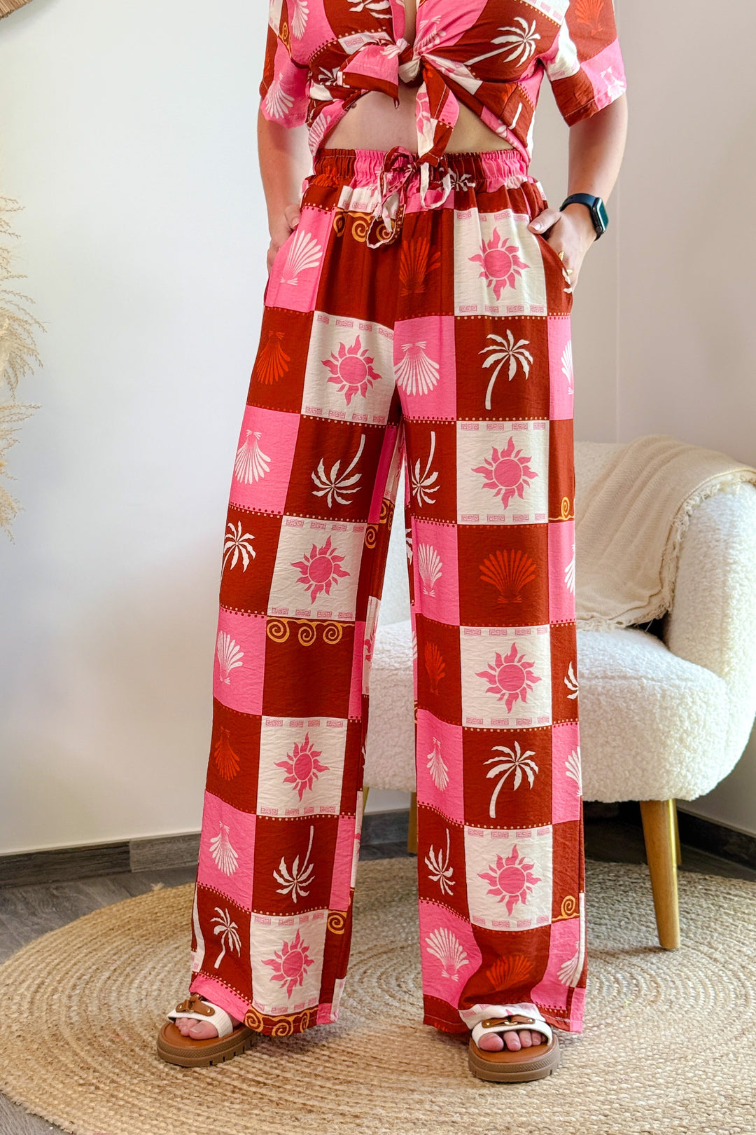 Pantalon Marbella Rose