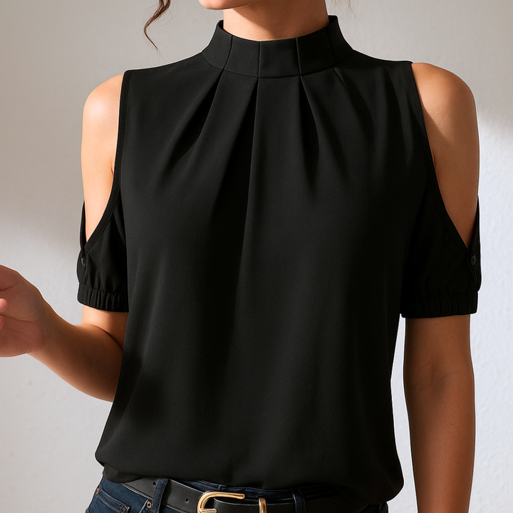 Inga - Blouse Plissée Élégante