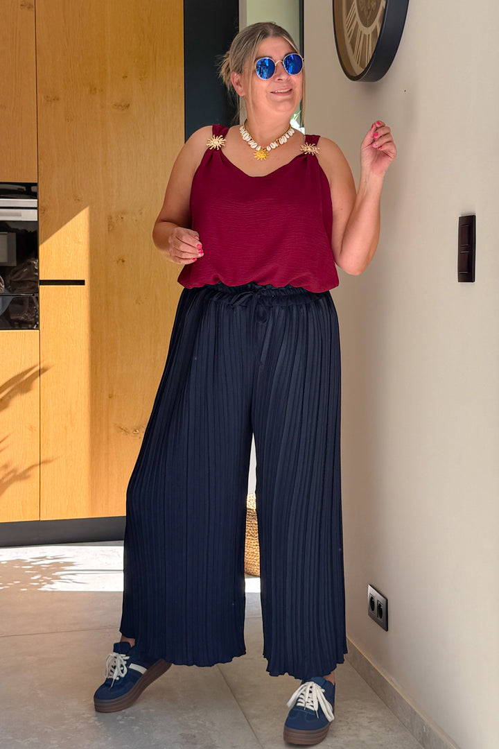 Pantalon Antonia Bleu Marine GT (42/48)