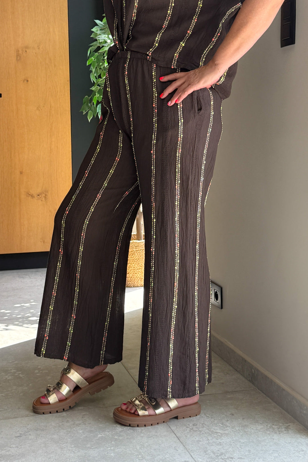 Pantalon Madja Choco GT (40/44)