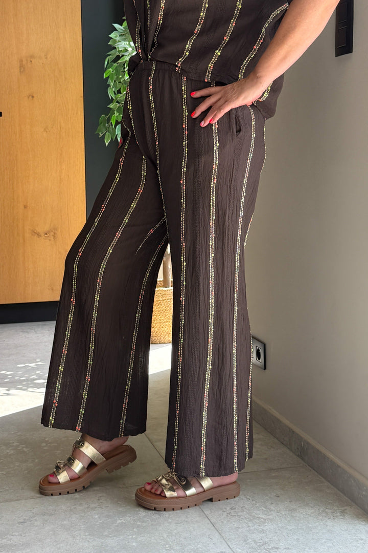 Pantalon Madja Choco GT (40/44)