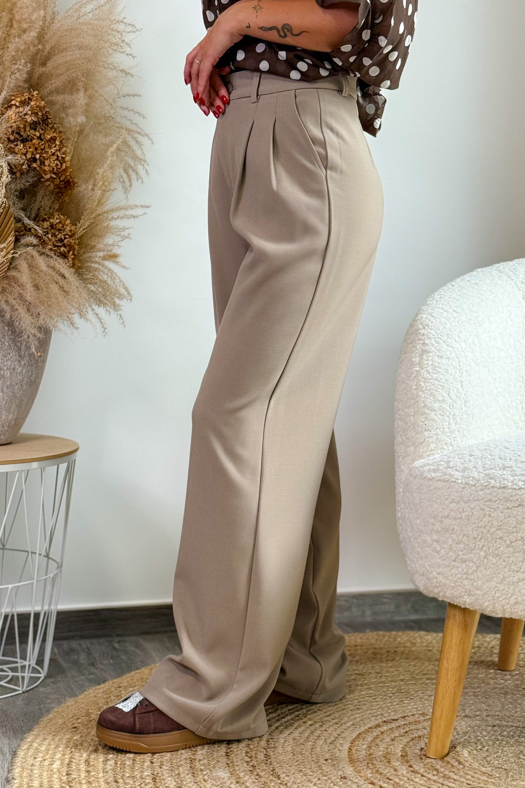 Pantalon Rimjy Taupe
