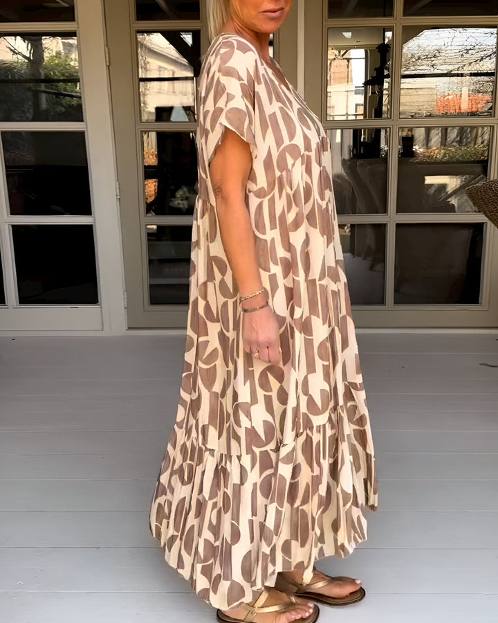 Felicia - Robe à col en V légère