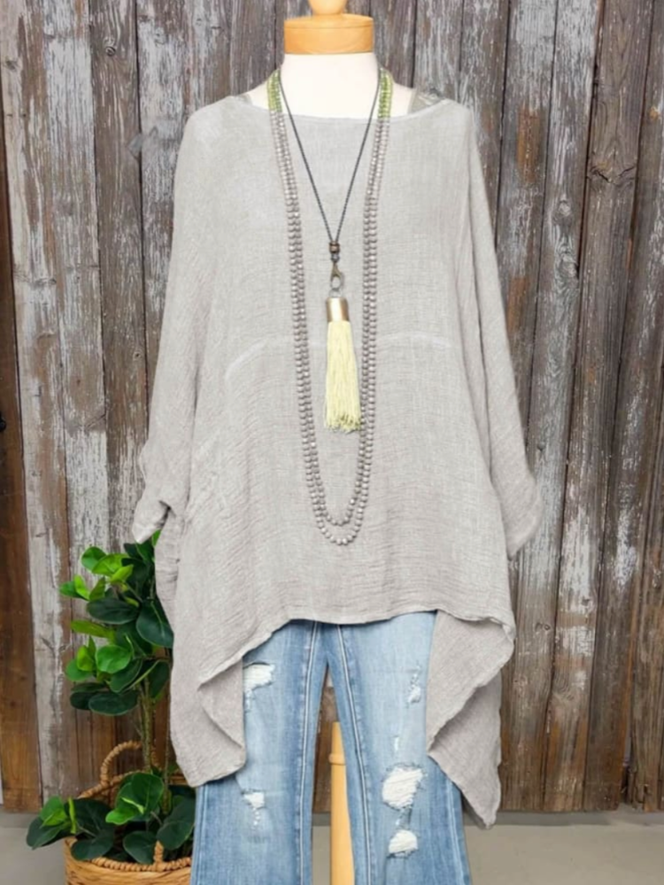 Eliora - Haut Décontracté En Coton