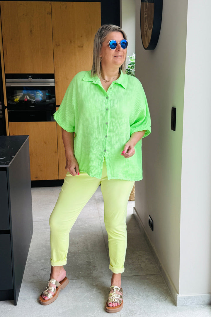 Pantalon Magique Rulietta Jaune Fluo GT