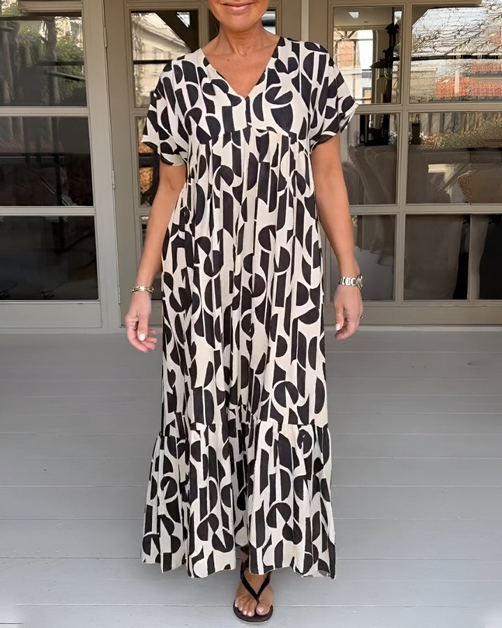 Felicia - Robe à col en V légère