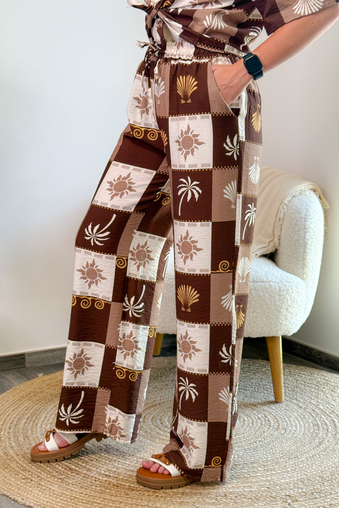 Pantalon Marbella Choco