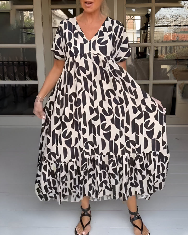 Felicia - Robe à col en V légère