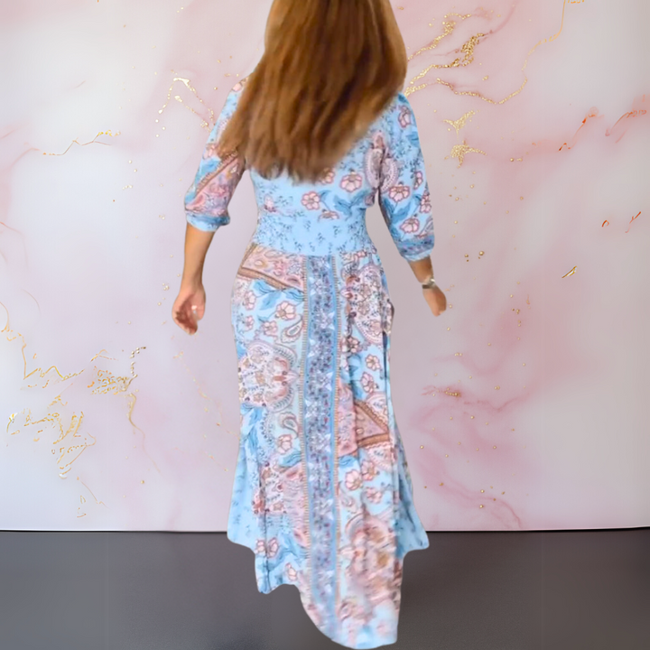 Rita - Élégante Robe Maxi d'Été