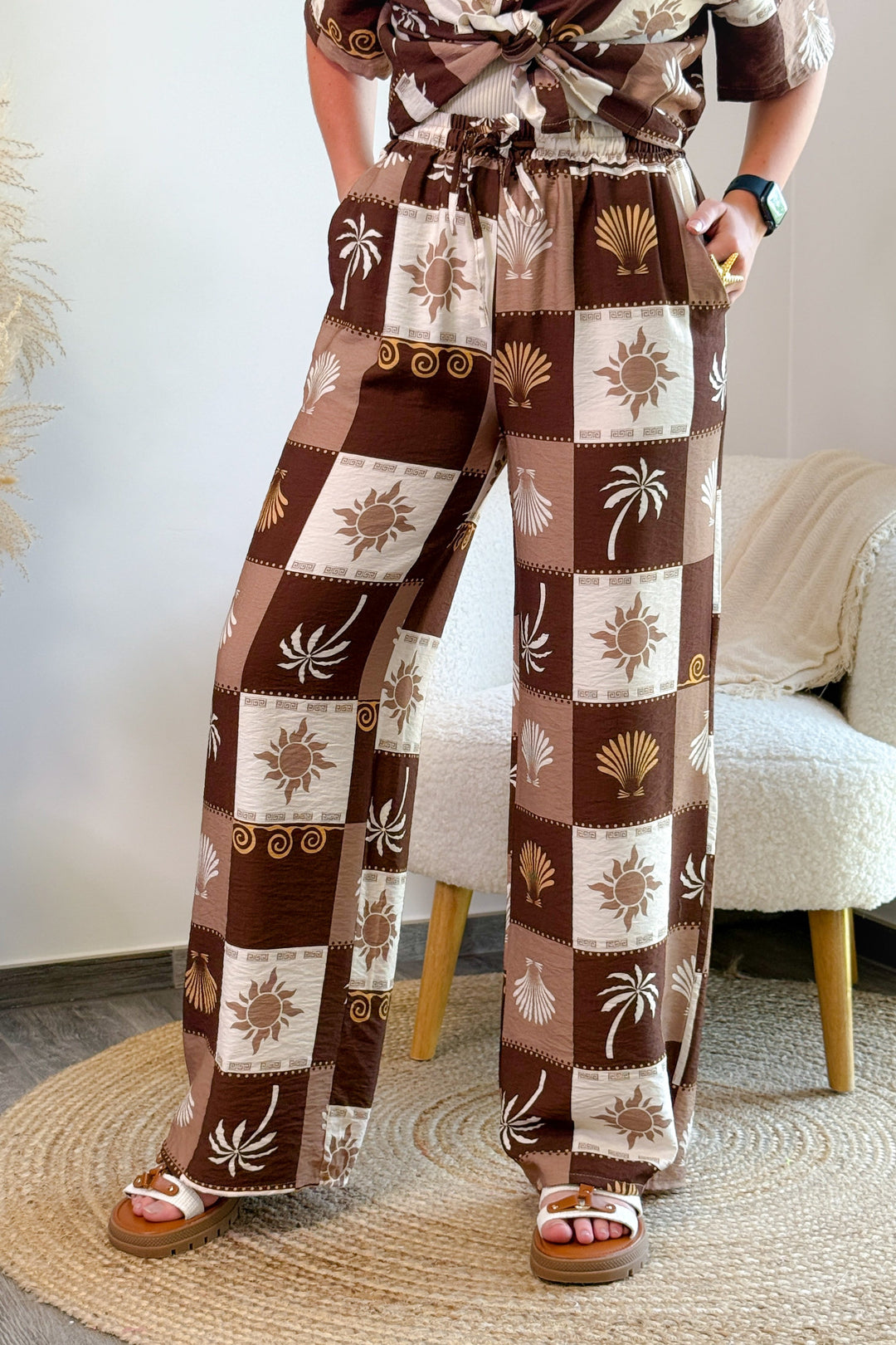 Pantalon Marbella Choco