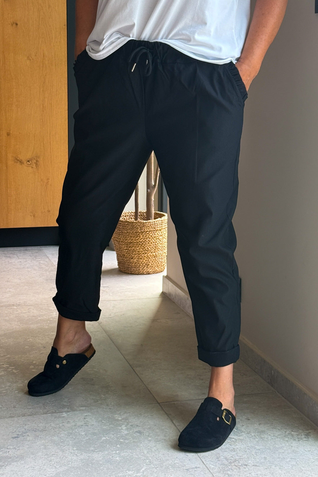 Pantalon A Nouer Evany Noir GT