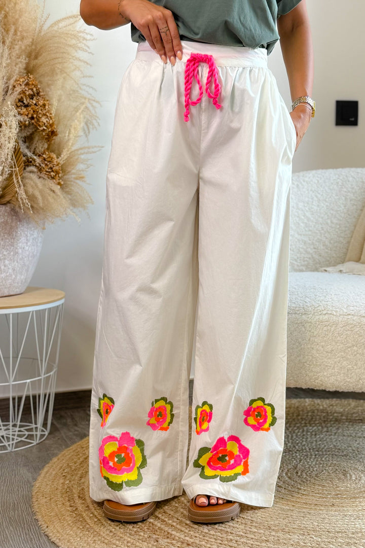 Pantalon Disdra Blanc