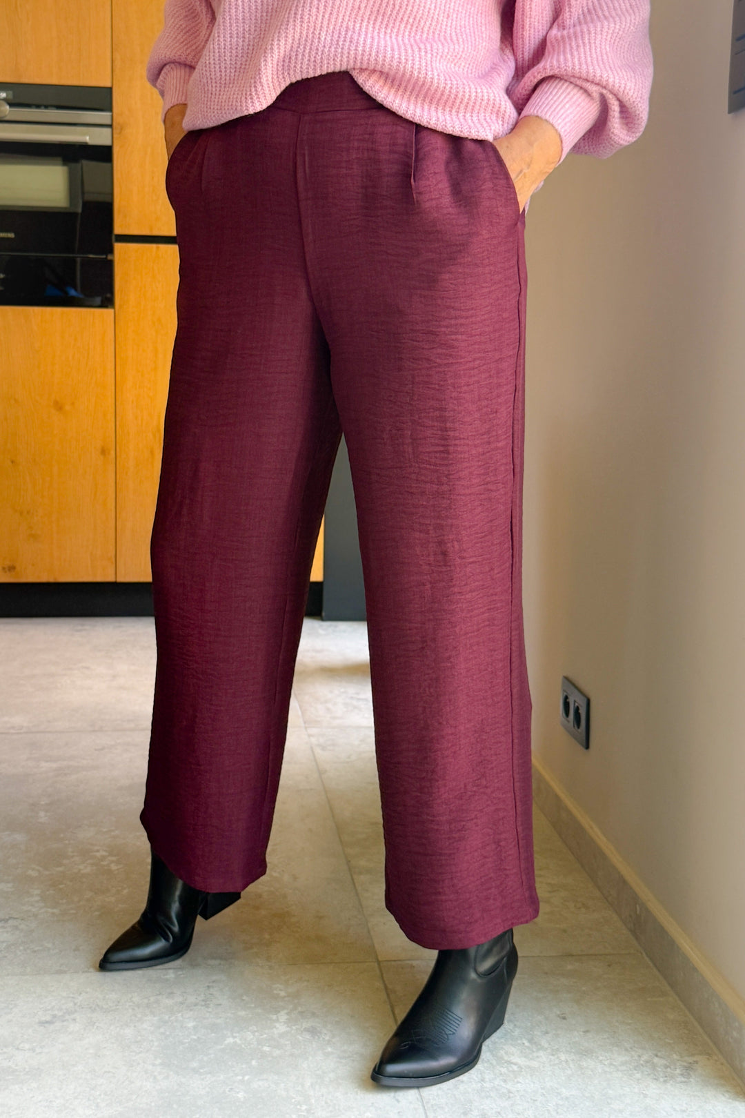 Pantalon CarBay Bordeaux Carmakoma