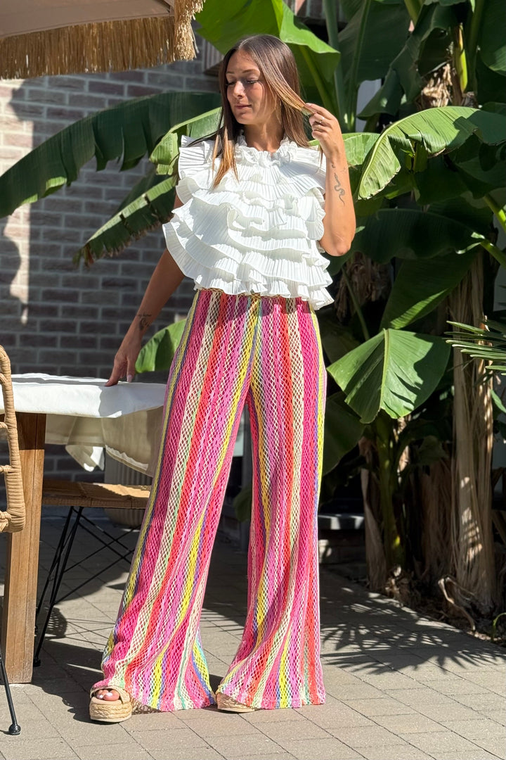 Pantalon Taira Fuchsia