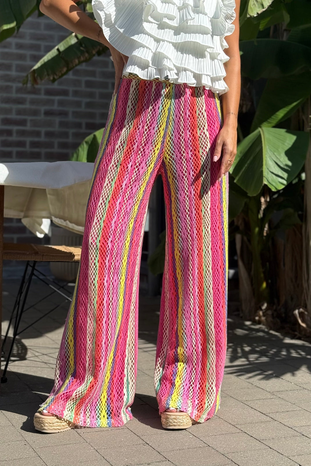 Pantalon Taira Fuchsia