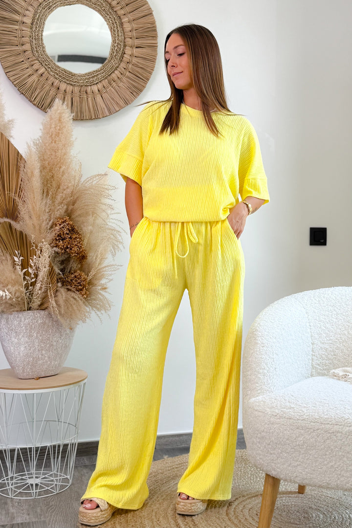 Pantalon Annette Jaune