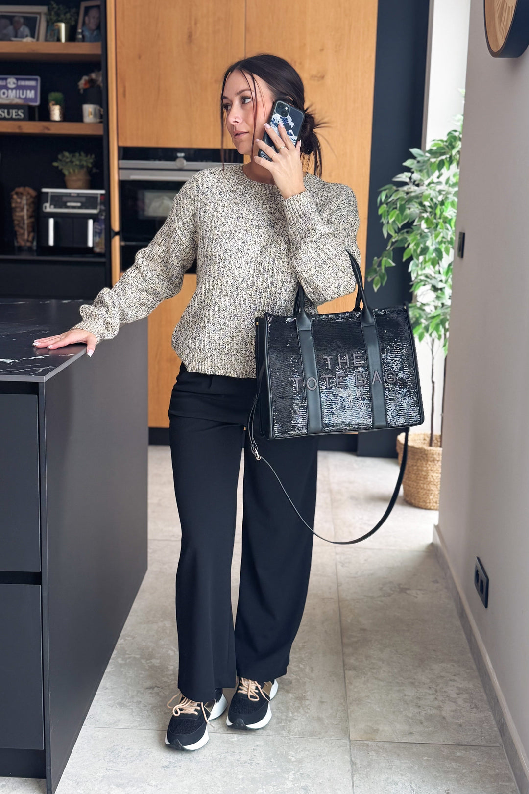 Pantalon Geggo Noir JDY