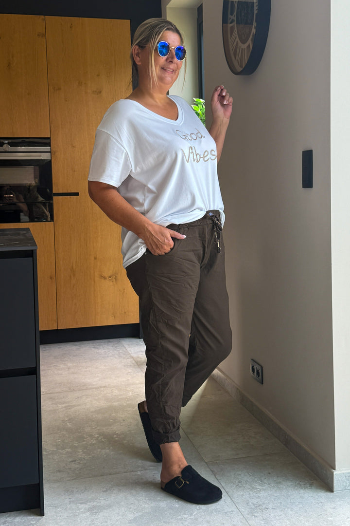 Pantalon Magique Justina Choco GT